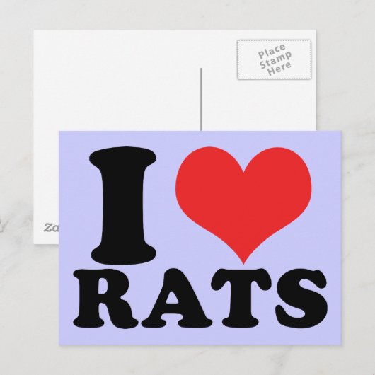 I Hartritten Basic Briefkaart (Voorkant / Achterkant)