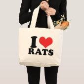 I Hartritten Basic Grote Tote Bag (Voorkant (product))