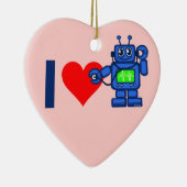 I hartrobot keramisch ornament (Rechts)