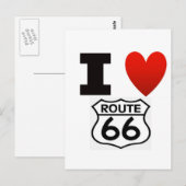 I Hartroute 66 Briefkaart (Voorkant / Achterkant)