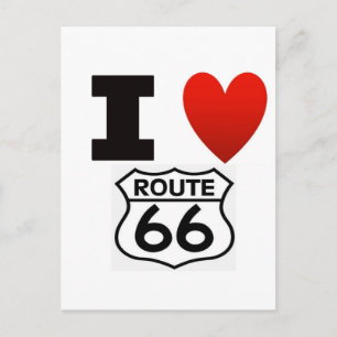 I Hartroute 66 Briefkaart
