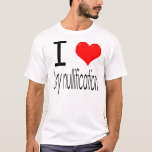 I * hartslag * Schatkist Nullificatie T-shirt