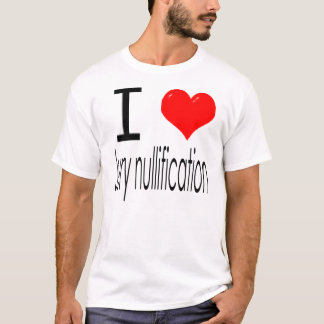 I * hartslag * Schatkist Nullificatie T-shirt