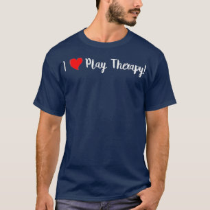 I hartspattherapie voor Play Therapist T-shirt
