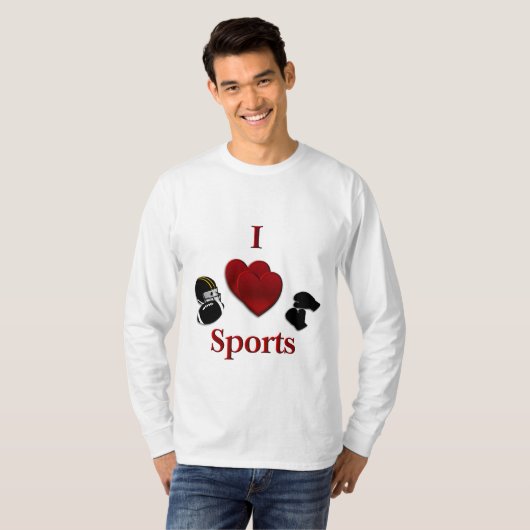 I Hartsport T-shirt (Voorkant volledig)