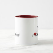 I hartspuitpakken mok (Midden)