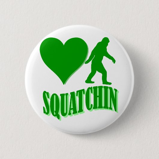 I hartsquatchin ronde button 5,7 cm (Voorkant)