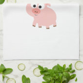 I hartvarkens theedoek (Gevouwen)