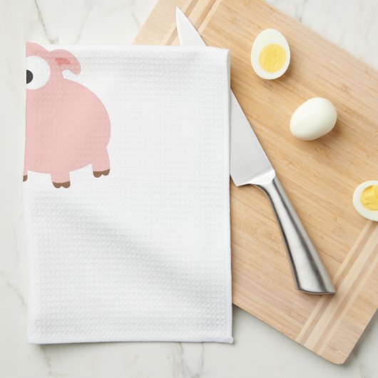 I hartvarkens theedoek (Quarter Fold)