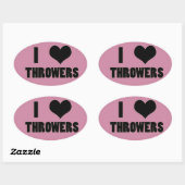 I Hartwerpers, Track en Field Stickers (Vel)