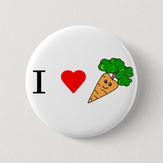 I hartwortelen ronde button 5,7 cm (Voorkant)