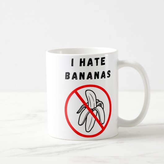 I Hate Bananas  Koffiemok (Rechts)