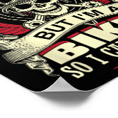 I Hate Being Y But I'm A Biker So I Can't Help It  Poster (Hoek)