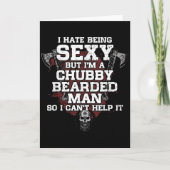 I Hate Being Y But I'm A Chubby Bearded Man  Kaart (Voorkant)