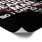 I Hate Being Y But I'm A Chubby Bearded Man  Poster (Hoek)