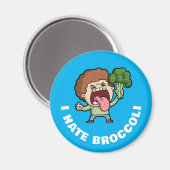 I Hate Broccoli Magneet (Voorkant / Achterkant)