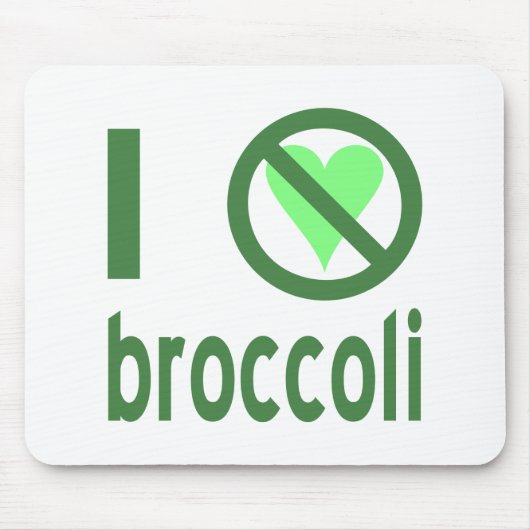 I Hate Broccoli Muismat (Voorkant)