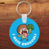 I Hate Broccoli Sleutelhanger (Voorkant)