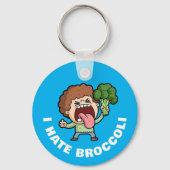 I Hate Broccoli Sleutelhanger (Achterkant)