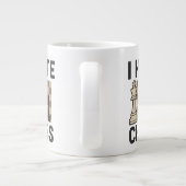 I Hate Chess Grote Koffiekop (Achterkant)