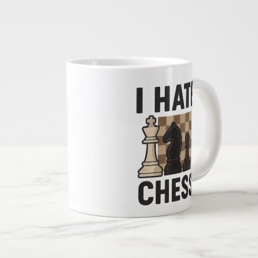 I Hate Chess Grote Koffiekop (Voorkant rechts)