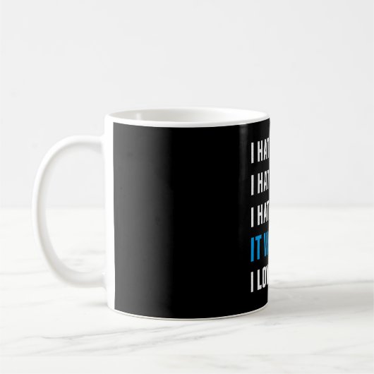 I Hate Coding Funny Gift for Programmer Koffiemok (Links)