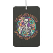 I Hate Everyone Coffee Helps Coffee Lover Gifts Luchtverfrisser (Voorkant)