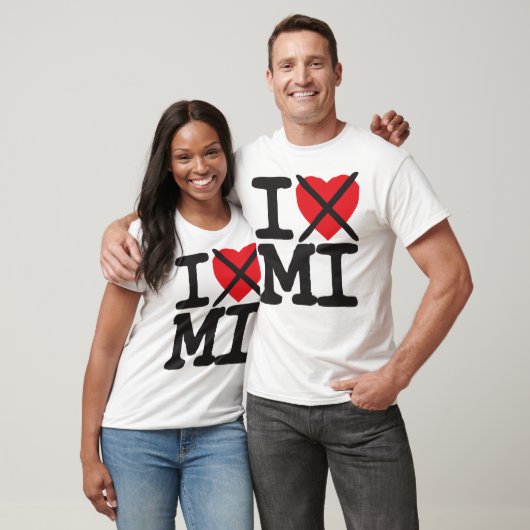 I Hate MI - Michigan T-shirt (Unisex)