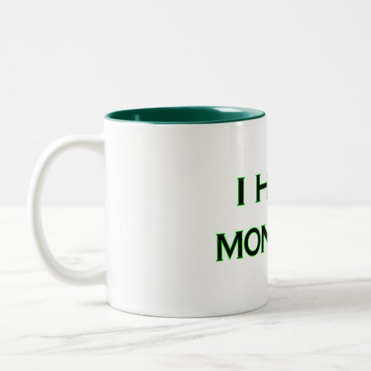 I HATE MONDAYS Coffee/Tea Mok (Links)