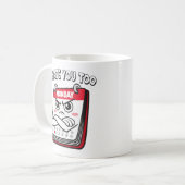 I Hate Mondays Koffiemok (Voorkant links)