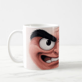 "I Hate Mondays" Mug - The Angry Face That Speaks  Koffiemok