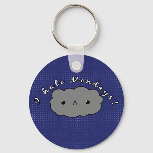 I Hate Mondays Sleutelhanger (Voorkant)