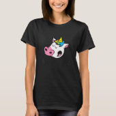 I Hate Mornings Sleeping Unicorn T-shirt (Voorkant)