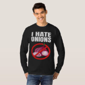 I Hate Onions T-shirt (Voorkant volledig)