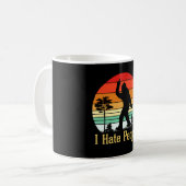 I Hate People | Bigfoot Retro Koffiemok (Voorkant links)
