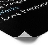 I Hate Programming Codering Poster (Hoek)