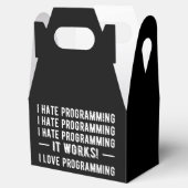 I Hate Programming - Funny Programmer II Bedankdoosjes (Geopend)