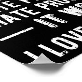 I Hate Programming - Funny Programmer II Poster (Hoek)