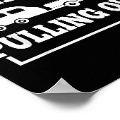 I Hate Pulling Out Funny Camping Trailer Travel Me Poster (Hoek)