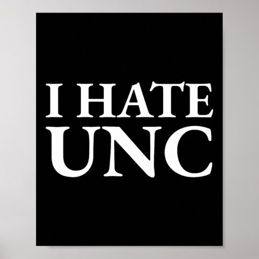 I Hate Unc Sketll Rivalry  Poster (Voorkant)