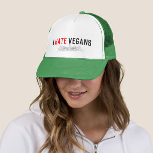 "I Hate Vegans" Trucker Pet