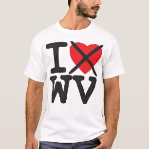 I Hate WV - West Virginia T-shirt