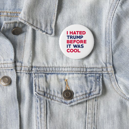 I Hated Trump Ronde Button 5,7 Cm (In situ)