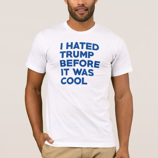 I Hated Trump T-shirt (Voorkant)