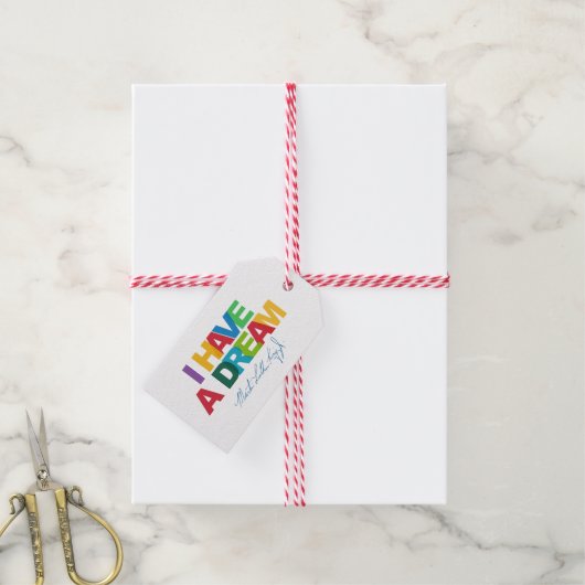 I have a dream cadeaulabel (Met Touw)