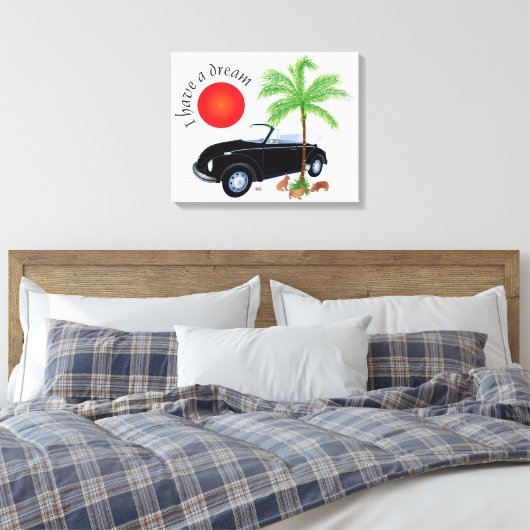 I have a dream canvas afdruk (Insitu (Slaapkamer))