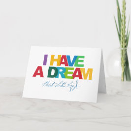 I have a dream kaart