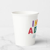 I have a dream papieren bekers (Rechts)