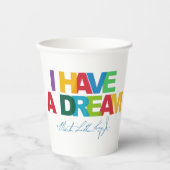 I have a dream papieren bekers (Voorkant)
