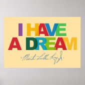 I have a dream poster (Voorkant)